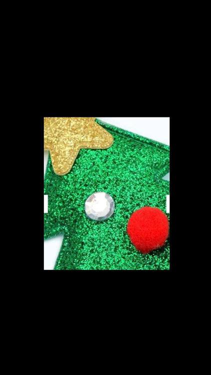 Picture of 85540 CHRISTMAS TREE GLITTER DEELEY BOPPER